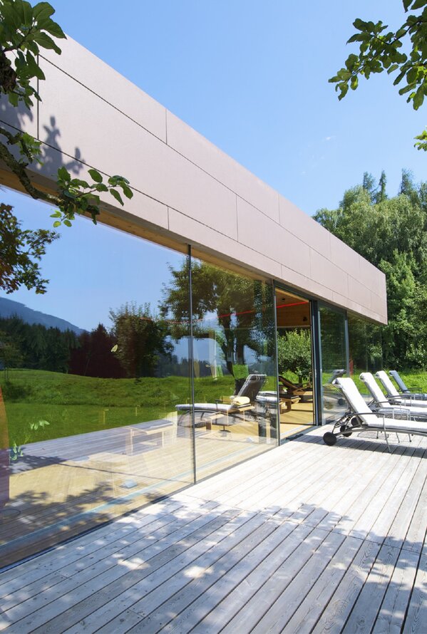 Terrasse des Ruheraums | Krallerhof, 4 Sterne Superior Wellnesshotel Salzburg