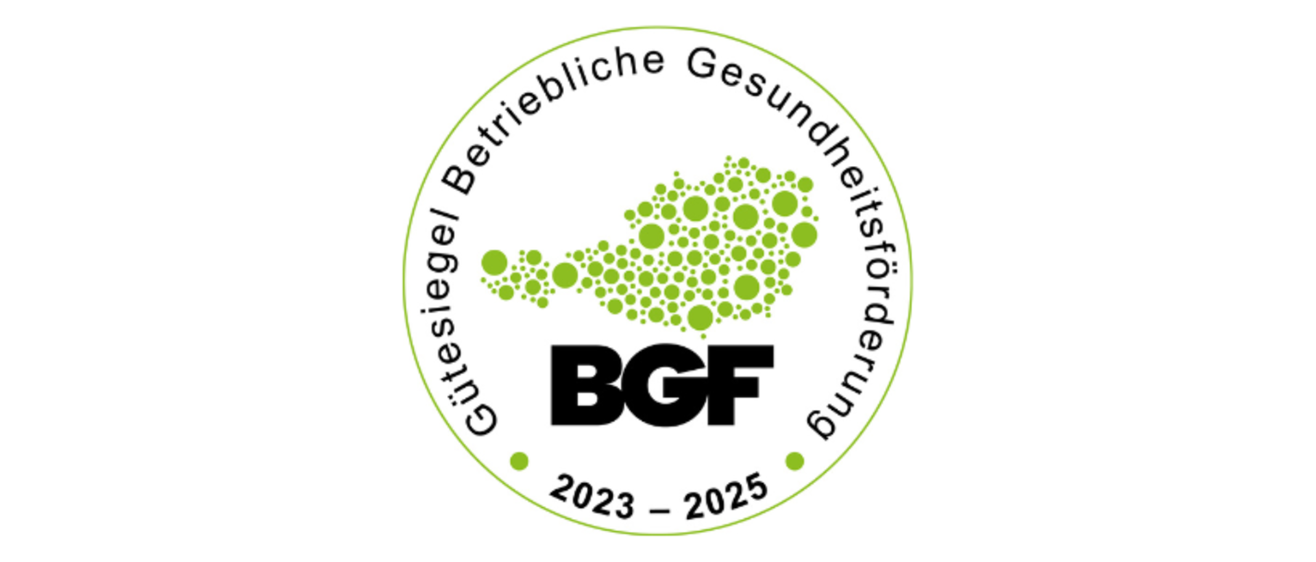 Gütesiegel Betriebliche Gesundheitsförderung BGF Österreich 2023-2025