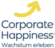 Logo von „Corporate Happiness – Wachstum erleben“, einem Anbieter für Unternehmenskultur, Mitarbeiterentwicklung und persönliches Wachstum im Business-Kontext.