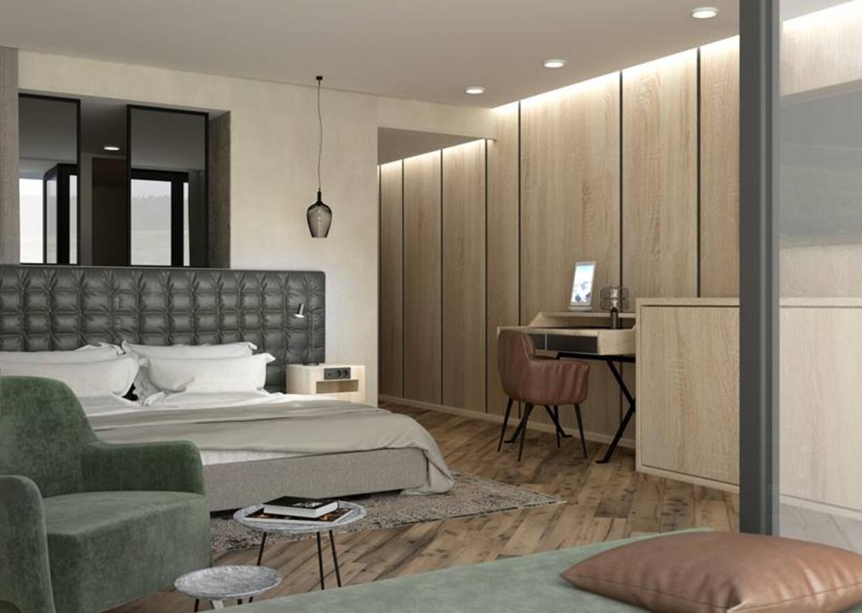 Freiraum Doppelzimmer | Alpenresort Schwarz Tirol