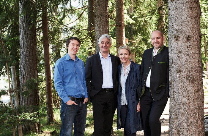 Gastgeberfamilie Naturhotel Waldklause