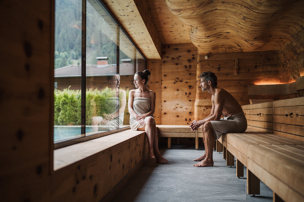 Panoramasauna | 5 Sterne Hotel Nesslerhof, Großarl