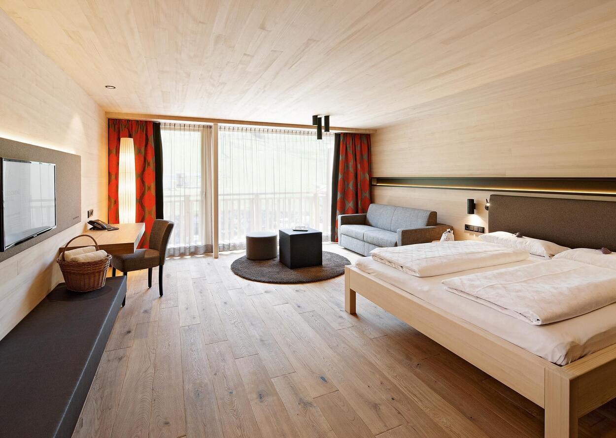 Doppelzimmer Naturkraft mit Balkon – Wellnesshotel Warther Hof