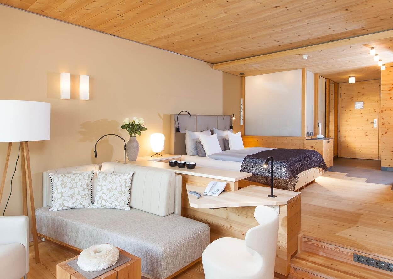 Doppelzimmer Deluxe – Naturhotel Waldklause