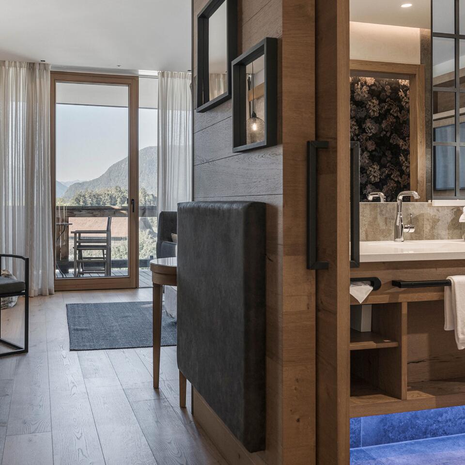 Doppelzimmer Deluxe Panorama – Alpenresort Schwarz